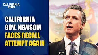 Recall Effort Launched Against California Governor Newsom  Anne Hyde Dunsmore [upl. by Earal790]