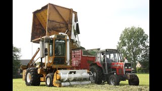 Hobbyist Van Linter  Lokeren  Field Queen 7655  Massey Ferguson 390 [upl. by Nevsa]