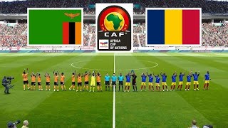 Zambia vs Chad LIVE  Africa Cup of Nations 2024  CAF AFCON  Football Live [upl. by Enicnarf]