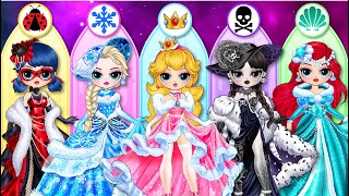 How to Become Winter Princess Frozen Extreme Makeover [upl. by Herwig738]