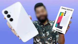 Samsung Galaxy A35 5G unboxing review amp first impression [upl. by Ilrebmyk]