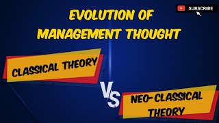 Difference  Classical amp NeoClassical ApproachEvolution of ManagementThoughtTheoriesIn Malayalam [upl. by Akcirederf]