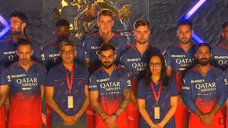 RCB 2024 Jersey Reveal Events 🤩 Virat Kohli [upl. by Blau27]