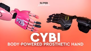 CYBI Fingers  BodyPowered Prosthetic Hand [upl. by Nonnaihr964]