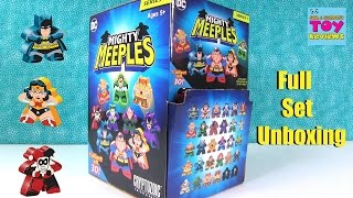 DC Mighty Meeples Series 1 Blind Bag Full Case Unboxing  PSToyReviews [upl. by Sathrum519]