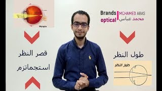 الفرق بين قصر النظر وطول النظر والاستجماتزم myopic [upl. by Bridget]