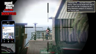 GTA Online  Madrazo Hits Daily Bounties [upl. by Cousins]