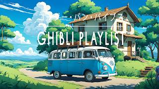 quotRelaxing Ghibli Pianoquot The perfect study and work music 🌎 [upl. by Hattie]