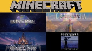 The 10 Best Movie Studio Logos in Minecraft [upl. by Eelyma]