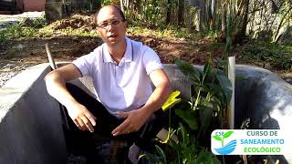 Saneamento ecológico  O Curso  Jardins Filtrantes [upl. by Broek]