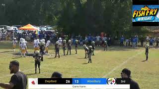 Deptford vs Wood bury 8u [upl. by Ynnij736]