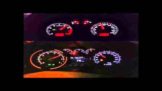 Peugeot 508 16 THP 156 KM VS Audi A3 20 FSI 150 KM  Acceleration dashboard [upl. by Sybila]