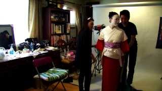 Yuka Sano becomes geisha for TBS Japanese TV station [upl. by Brody504]