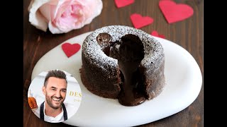 Coeur coulant au chocolat façon Cyril Lignac pour la Saint Valentin 💖💖💖 [upl. by Eesdnyl]