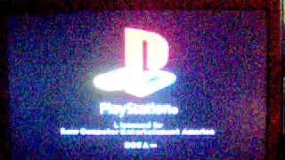 PlayStation 2 Startup Screen with PlayStation 1 Game Inserted [upl. by Ytissahc145]