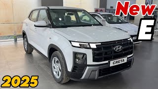 HYUNDAI CRETA E Base Model 2025 Updated New Model  Creta 2025 E White Colour Review [upl. by Erminia]