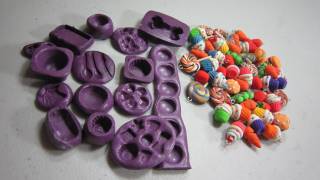 How to make silicone molds for polymer clay miniatures  EP  simplekidscrafts  simplekidscrafts [upl. by Cherrita]