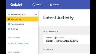 Quizlet  Logging On and Creating a Set [upl. by Arriec]