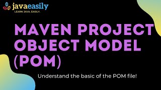 What is the POM File in Maven [upl. by Idarb752]