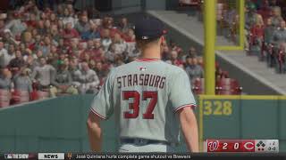 Nationals vs Reds Season Game 3 [upl. by Arraeic459]