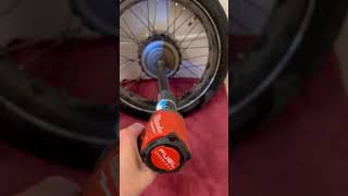 Easiest way to remove an Ebike bicycle freewheel shorts machinesnmetal [upl. by Rooke]