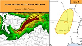 Severe Weather Set to Return This Week [upl. by Albright212]