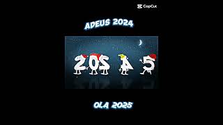 Feliz ano novo adeus2024 ola2025 anonovo shorts [upl. by Deonne]