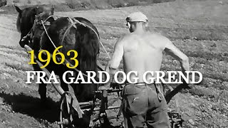 FRA gard og grend  Landbruk i Norge 1963 [upl. by Lam89]