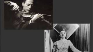 Theremin  Clara Rockmore quotEnsemble with Jascha Heifetzquot [upl. by Naloj]