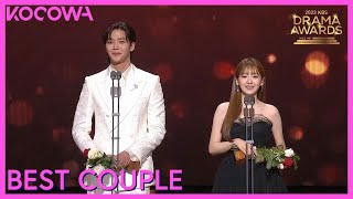 Best Couple Award Winners Rowoon amp Cho Yi Hyun  2023 KBS Drama Awards  KOCOWA [upl. by Ailaro]