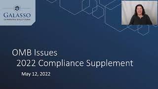 Genuine Learning Blog OMB Issues 2022 Compliance Supplement [upl. by Enitselec]