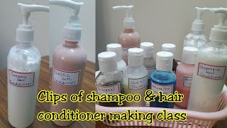 Shampoo amp conditioner making class in tamil shampoo hairconditioner swasaagroups [upl. by Amathist]