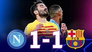 Napoli vs Barcelona 11 Champions League Round of 16 1st Leg  MATCH REVIEW [upl. by Ehr]