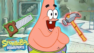 Every Time Patrick Rebuilt His House 💥🔨  SpongeBob [upl. by Aninaj]