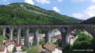 VIADUCS DE MOREZ MORBIER  JURAMANIA DRONE [upl. by Refeinnej]