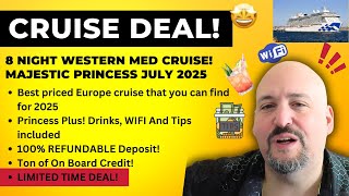 🔥 LastMinute Majestic Princess Cruises Deal You Can’t Miss 🌍  Epic Europe Cruise Sale 🚢 [upl. by Oirogerg]