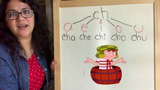 Estudiando las sílabas cha che chi cho chu en español con Mrs Treviño [upl. by Harwin514]