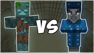 Drowned vs Illusioner  Minecraft Mob Battle [upl. by Eirrot465]