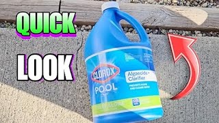 Clorox® PoolampSpa™ Swimming Pool Algaecide and Clarifier  Trendroid Reviews [upl. by Benedic]