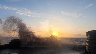 Spring Tide WestonsuperMare 09042024 [upl. by Einnal]