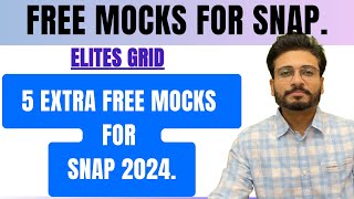 5 Extra SNAP Mocks for Free  Elites Grid️‍🔥️‍🔥️‍🔥 [upl. by Liu803]