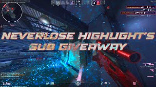 SUB GIVEAWAY CS2 Premier amp NonPrime Highlights 4 ft Neverlosecc [upl. by Eilzel873]