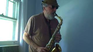 1953 54 Buescher Elkhart 20A alto saxophone [upl. by Brianne998]