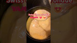 Swiss Cheese Fondue TASTEY AND YAMMY ❤️ swisstravels cheese shots food [upl. by Aihsened]