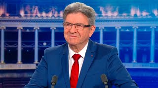 JeanLuc Mélenchon invité du 20h de TF1 [upl. by Jilly]