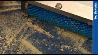 Dry carpet Cleaning with Carpetlife powder and cleaning machine Carpetlife Profi 350 [upl. by Fee]