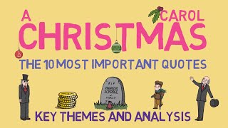 The 10 Most Important Quotes in A Christmas Carol [upl. by Ellebanna124]