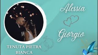 TENUTA PIETRA BIANCA VIDEO MATRIMONIO GIARRE CATANIA Alessia e Giorgio [upl. by Grania236]