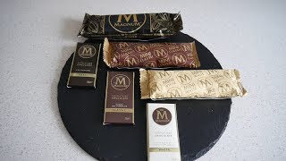 Magnum Chocolate Review  Ice Cream Comparison [upl. by Anitirhc550]