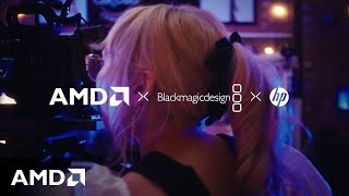 AMD Ryzen AI – Empowering Creators with HP and Blackmagic [upl. by Leid]